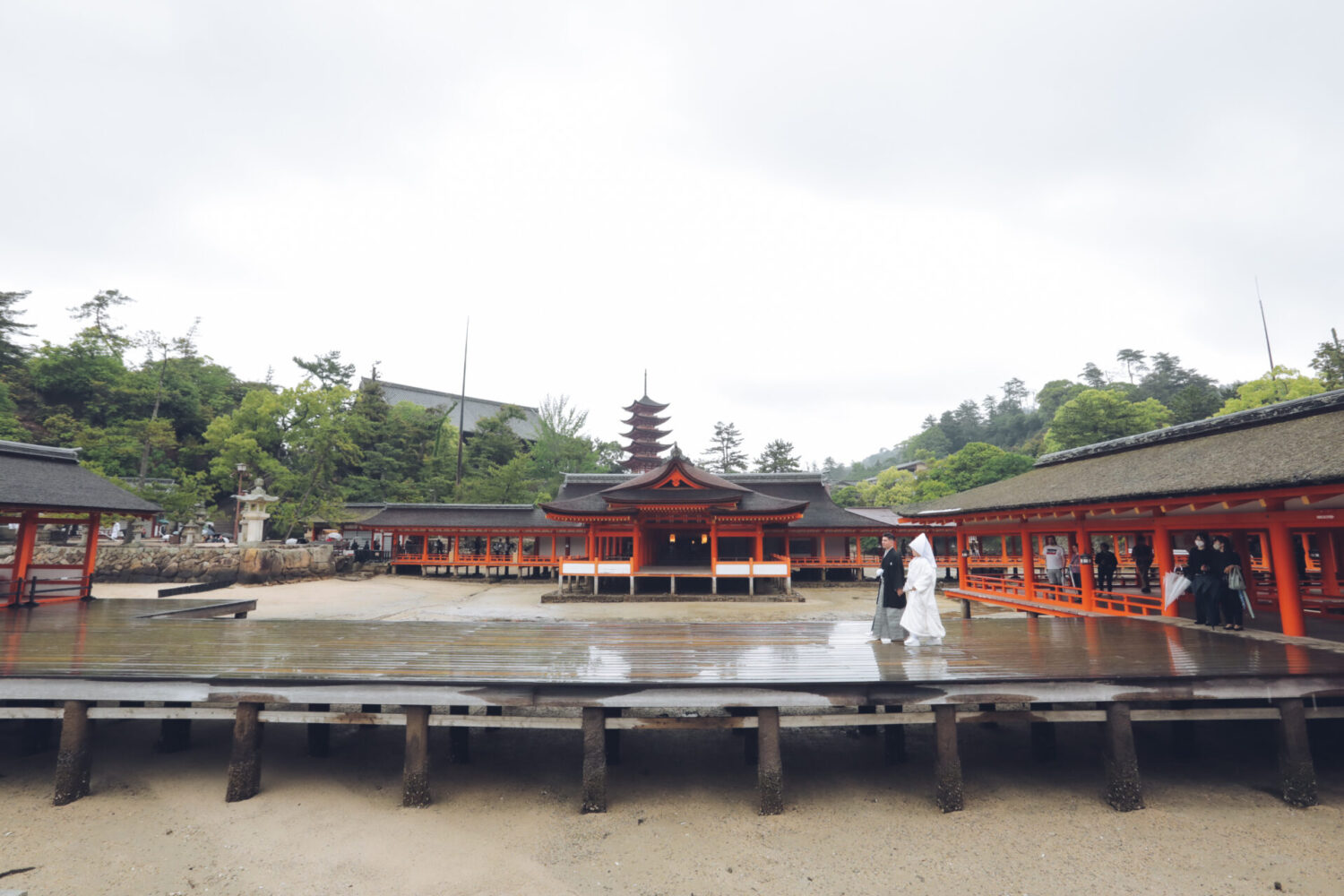 宮島レ・クロの様子