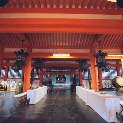 宮島レ・クロの様子