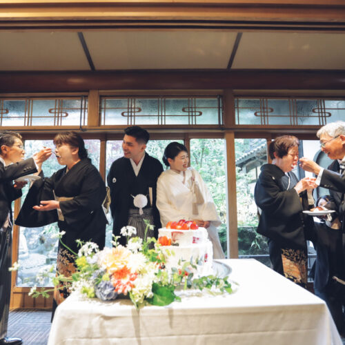 宮島結婚式の様子