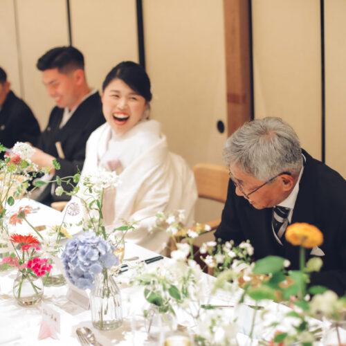 宮島結婚式の様子