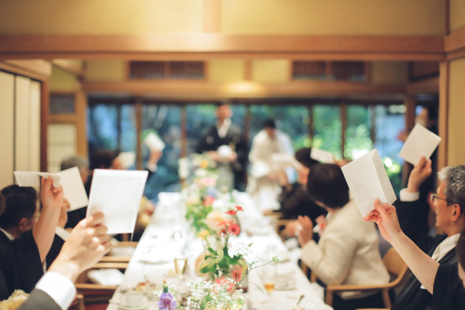 宮島結婚式の様子