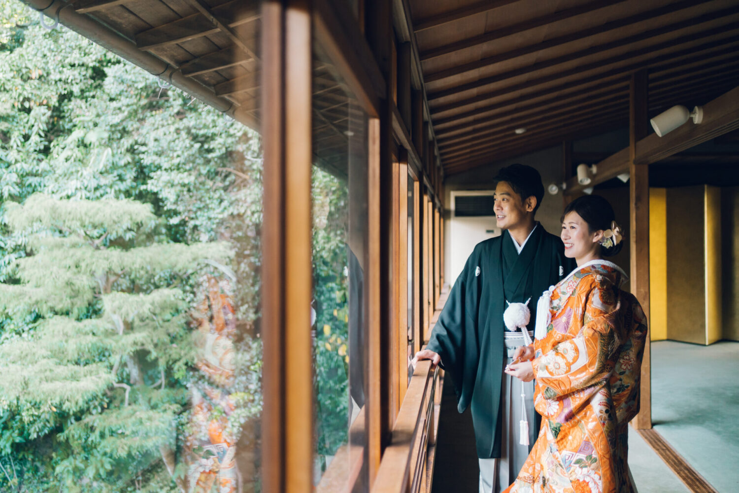 和装結婚式の様子