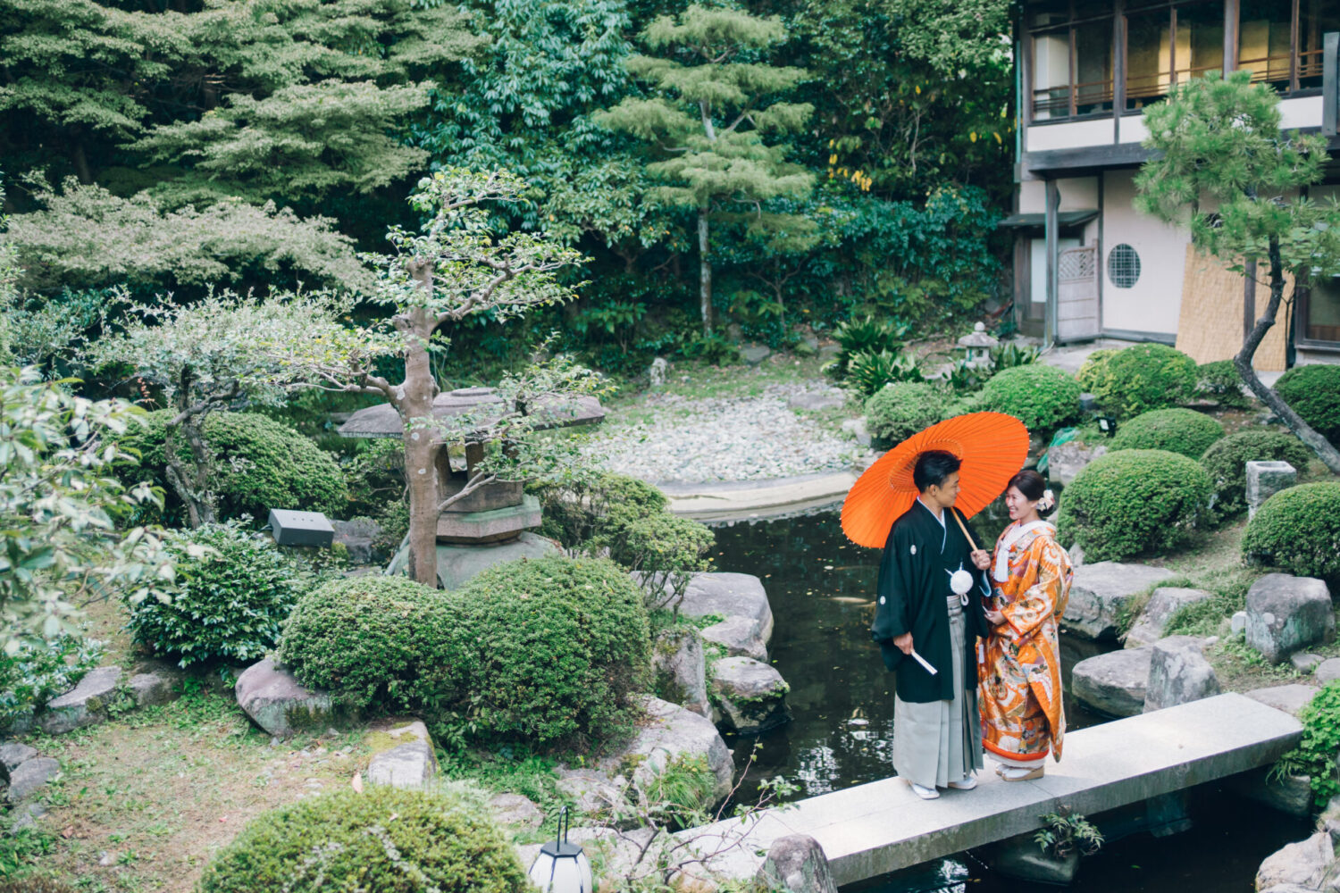 和装結婚式の様子