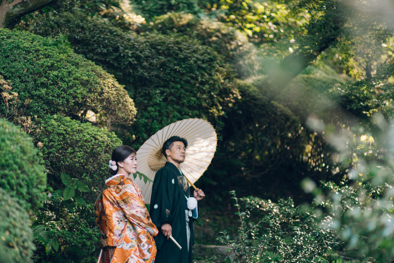 和装結婚式の様子