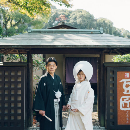 和装結婚式の様子