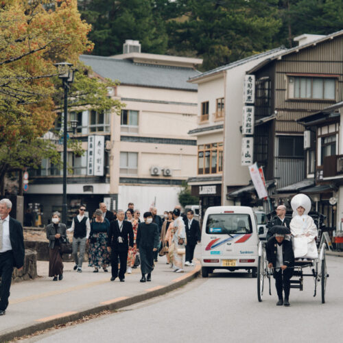 嚴島神社の様子