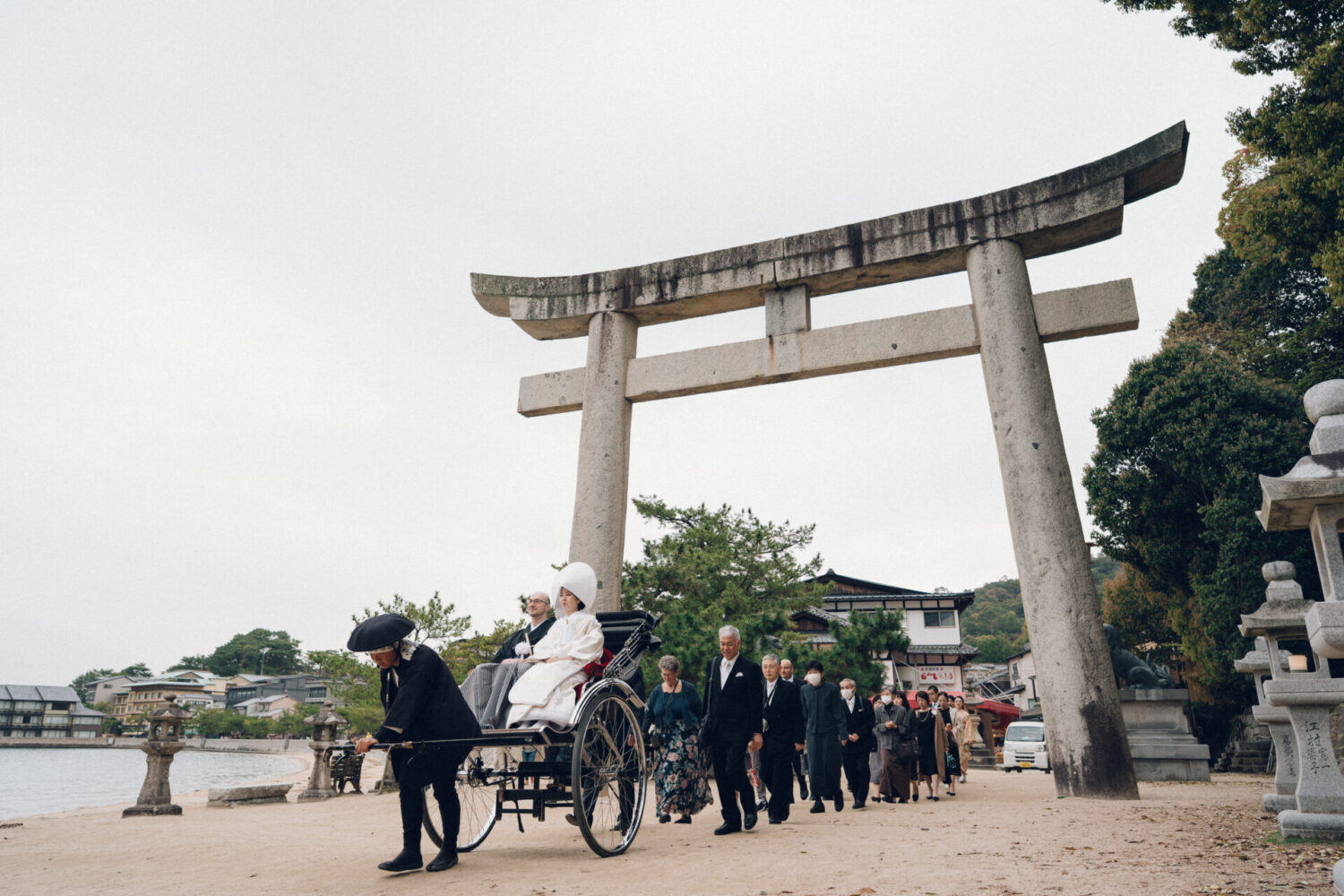 嚴島神社の様子