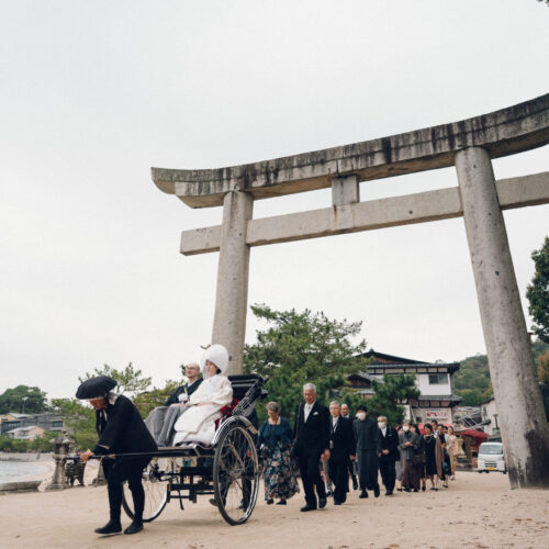 嚴島神社の様子
