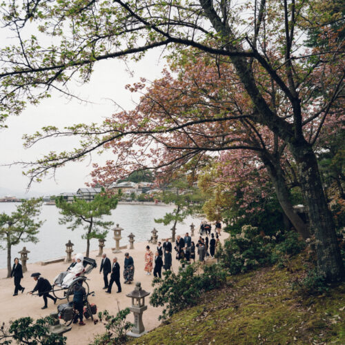 嚴島神社の様子