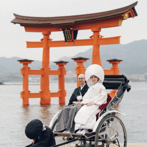 嚴島神社の様子