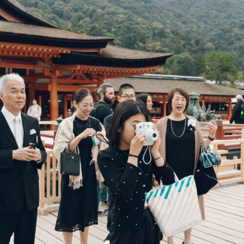 嚴島神社の様子