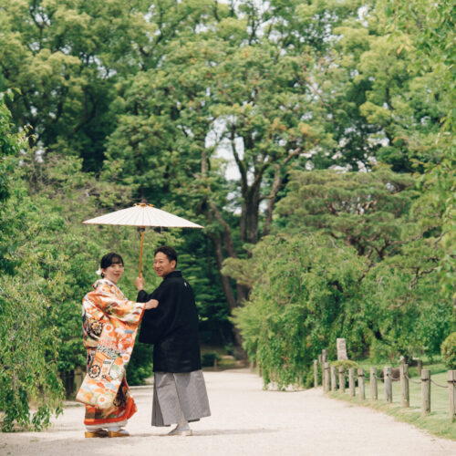 縮景園／元宇品公園の様子