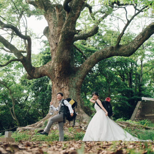 縮景園／元宇品公園の様子