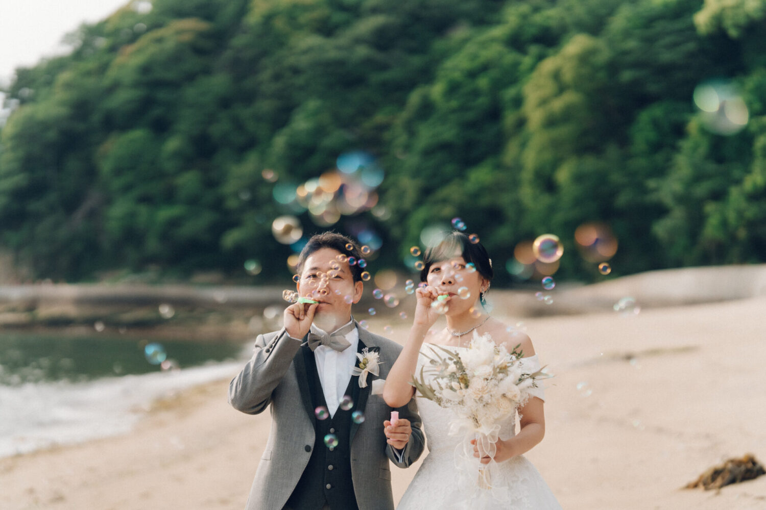 縮景園／元宇品公園の様子