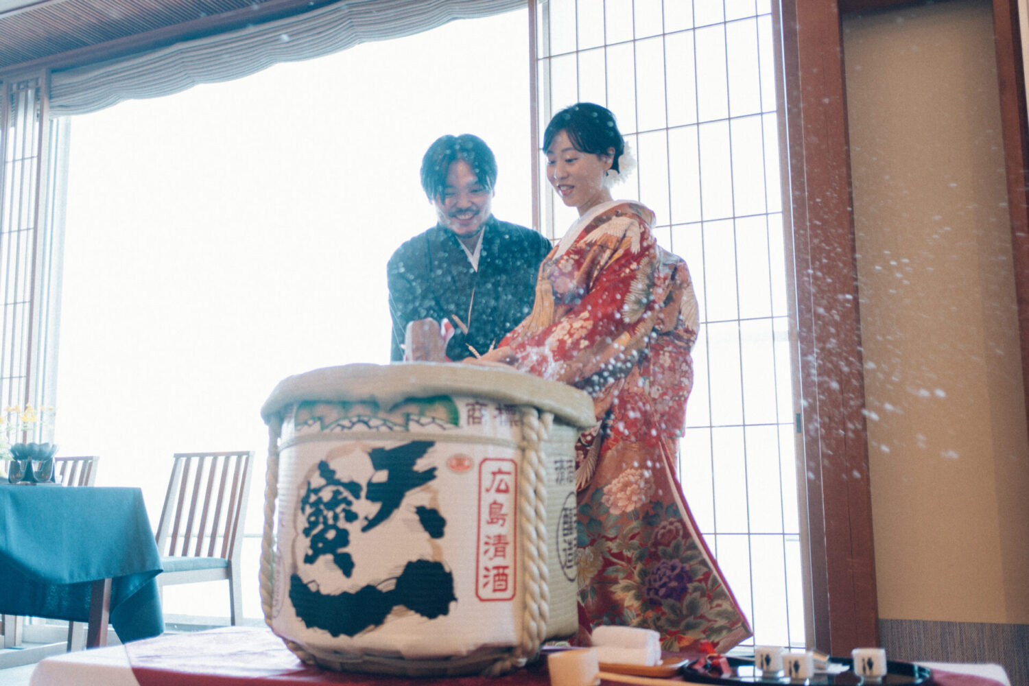 ホテル鷗風亭の様子